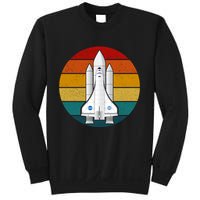 Astronaut Retro Space Sunset Sweatshirt