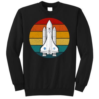 Astronaut Retro Space Sunset Sweatshirt