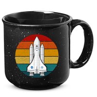 Astronaut Retro Space Sunset 15oz Campfire Ceramic Mug