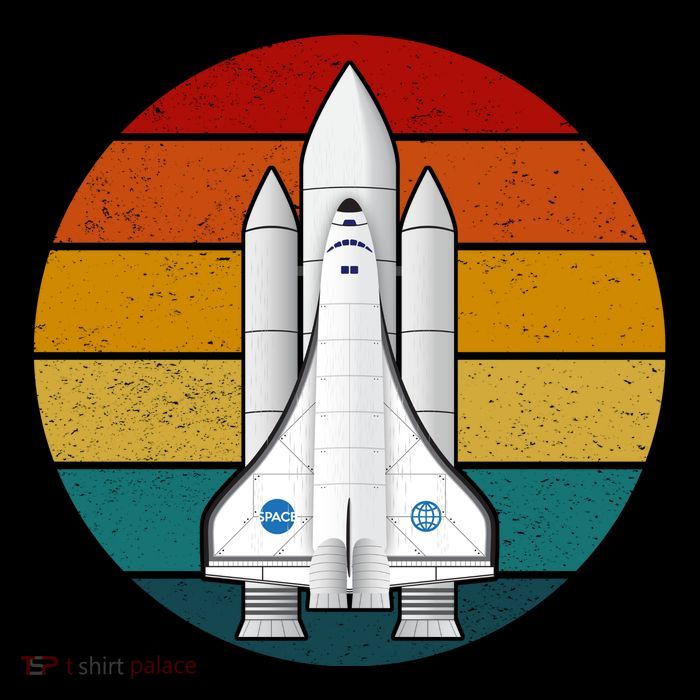 Astronaut Retro Space Sunset Kids T-Shirt