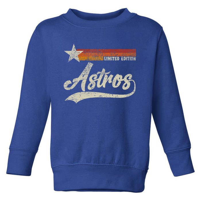 A.Stros Retro Style 70s 80s Toddler Sweatshirt