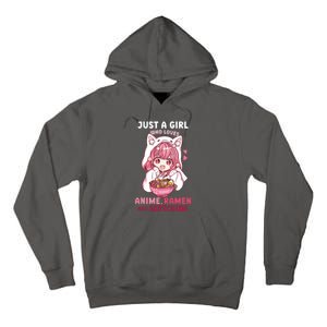 Anime Ramen Sketching Just A Girl Who Loves Anime Sketching Tall Hoodie