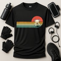 Axolotl Retro Style Animal Amphibian Pet Axolotl Lover Cooling Performance Crew T-Shirt