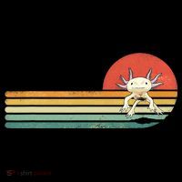 Axolotl Retro Style Animal Amphibian Pet Axolotl Lover Bag