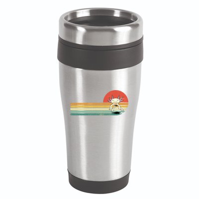 Axolotl Retro Style Animal Amphibian Pet Axolotl Lover 16oz Travel Tumbler