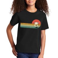 Axolotl Retro Style Animal Amphibian Pet Axolotl Lover Kids T-Shirt