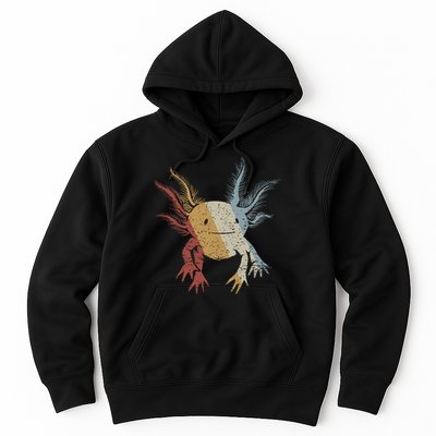 Axolotl Retro Style Vintage Hoodie