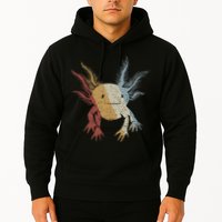Axolotl Retro Style Vintage Hoodie