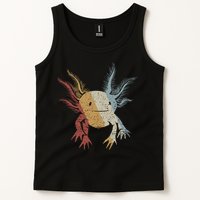 Axolotl Retro Style Vintage Tank Top