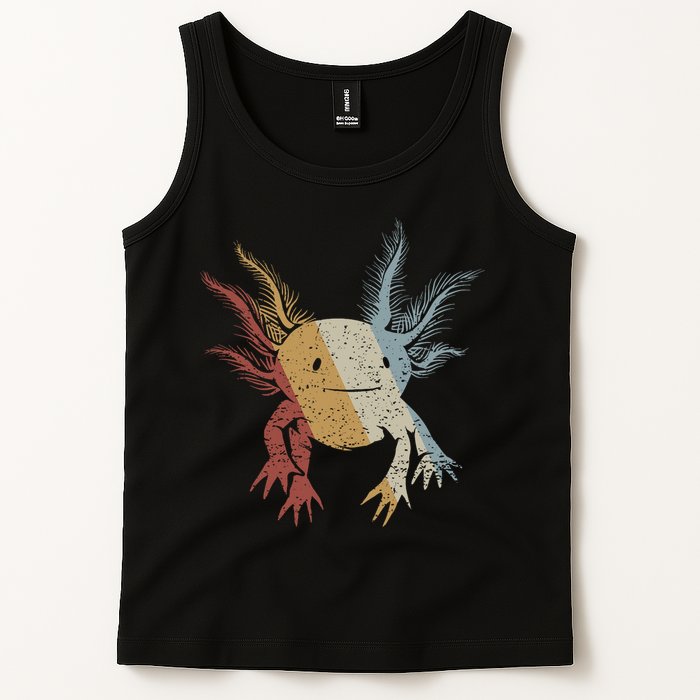 Axolotl Retro Style Vintage Tank Top