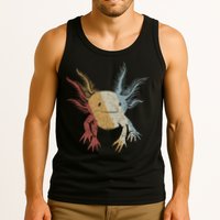 Axolotl Retro Style Vintage Tank Top