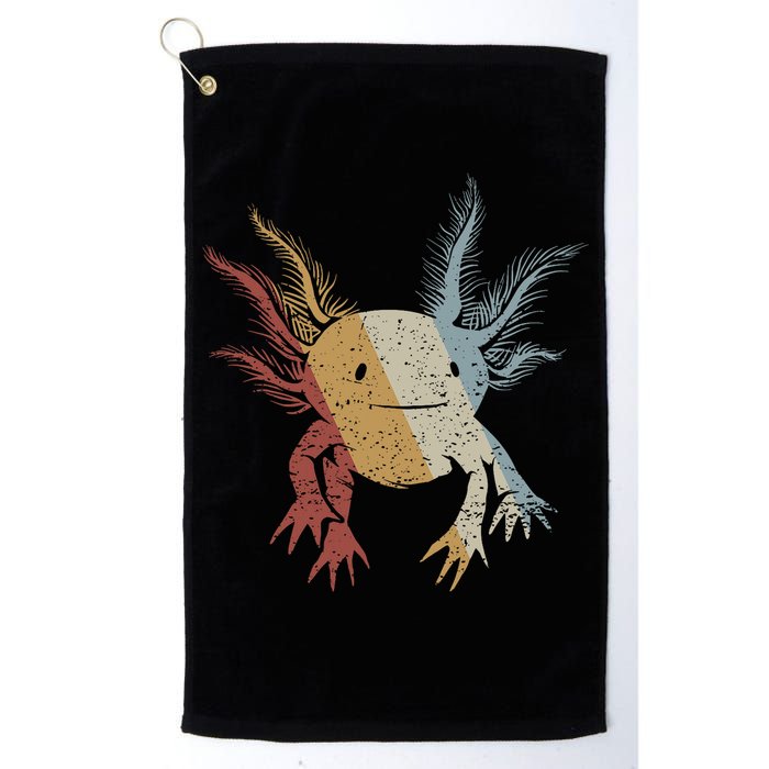 Axolotl Retro Style Vintage Golf Towel