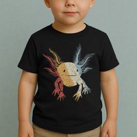 Axolotl Retro Style Vintage Toddler T-Shirt