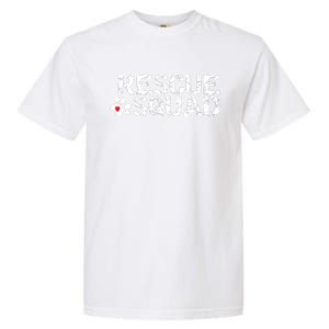 Animal Rescue Squad White Distressed Garment-Dyed Heavyweight T-Shirt