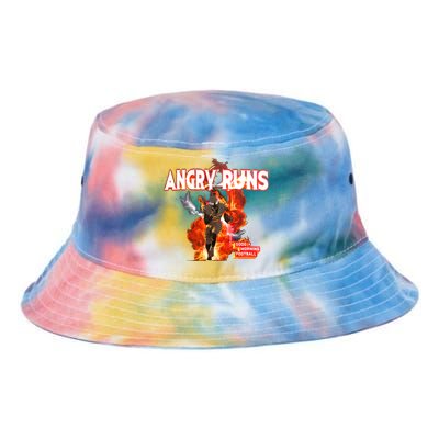 Angry Runs Shirt Angry Runs Good Morning Football Tie Dye Newport Bucket Hat