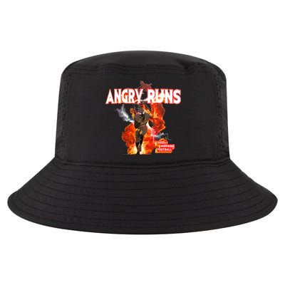 Angry Runs Shirt Angry Runs Good Morning Football Cool Comfort Performance Bucket Hat