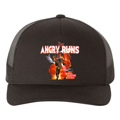 Angry Runs Shirt Angry Runs Good Morning Football Yupoong Adult 5-Panel Trucker Hat