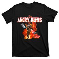 Angry Runs Shirt Angry Runs Good Morning Football T-Shirt