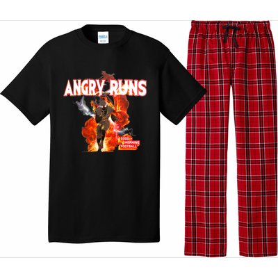 Angry Runs Shirt Angry Runs Good Morning Football Pajama Set