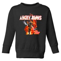 Angry Runs Shirt Angry Runs Good Morning Football Toddler Sweatshirt