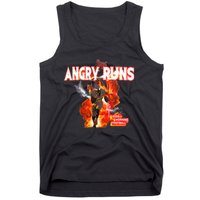 Angry Runs Shirt Angry Runs Good Morning Football Tank Top