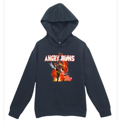 Angry Runs Shirt Angry Runs Good Morning Football Urban Pullover Hoodie