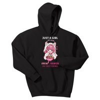 Anime Ramen Sketching Just A Girl Who Loves Anime Sketching Gift Kids Hoodie