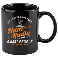 Amateur Radio Smart People Hobby Anyway Ham Radio 11oz C Handle Ceramic Mug