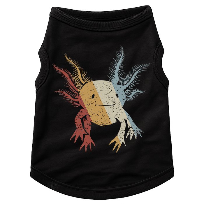 Axolotl Retro Style Vintage Doggie Tank