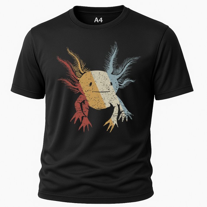 Axolotl Retro Style Vintage Performance Shirt