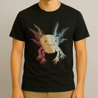 Axolotl Retro Style Vintage T-Shirt