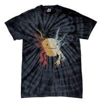 Axolotl Retro Style Vintage Tie-Dye T-Shirt