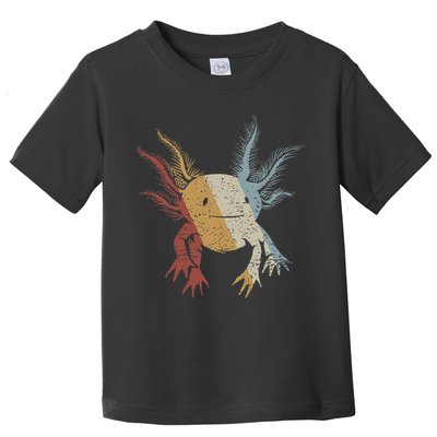 Axolotl Retro Style Vintage Toddler T-Shirt