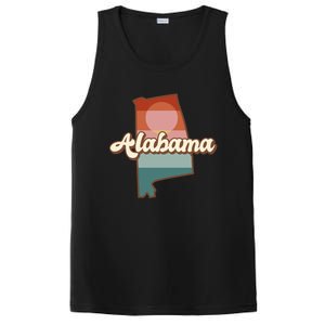 Alabama Retro Sunset Logo PosiCharge Competitor Tank