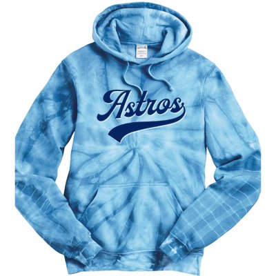 A.S.T.R.O.S. Retro Style 70s 80s First Name Tie Dye Hoodie