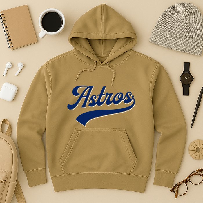 A.S.T.R.O.S. Retro Style 70s 80s First Name Hoodie