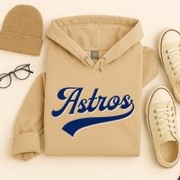 A.S.T.R.O.S. Retro Style 70s 80s First Name Hoodie