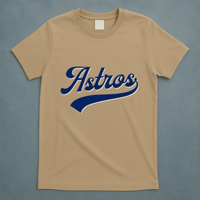 A.S.T.R.O.S. Retro Style 70s 80s First Name T-Shirt