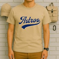 A.S.T.R.O.S. Retro Style 70s 80s First Name T-Shirt