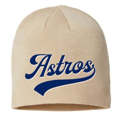 A.S.T.R.O.S. Retro Style 70s 80s First Name Sustainable Beanie