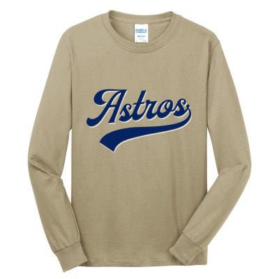 A.S.T.R.O.S. Retro Style 70s 80s First Name Tall Long Sleeve T-Shirt