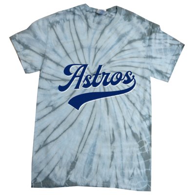A.S.T.R.O.S. Retro Style 70s 80s First Name Tie-Dye T-Shirt