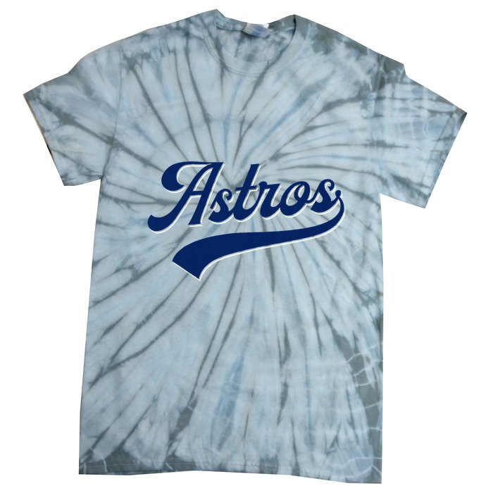A.S.T.R.O.S. Retro Style 70s 80s First Name Tie-Dye T-Shirt
