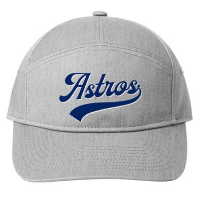 A.S.T.R.O.S. Retro Style 70s 80s First Name 7-Panel Snapback Hat