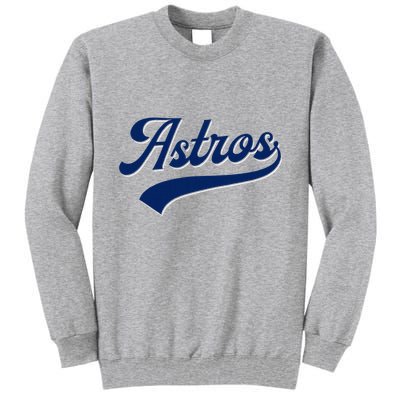 A.S.T.R.O.S. Retro Style 70s 80s First Name Tall Sweatshirt