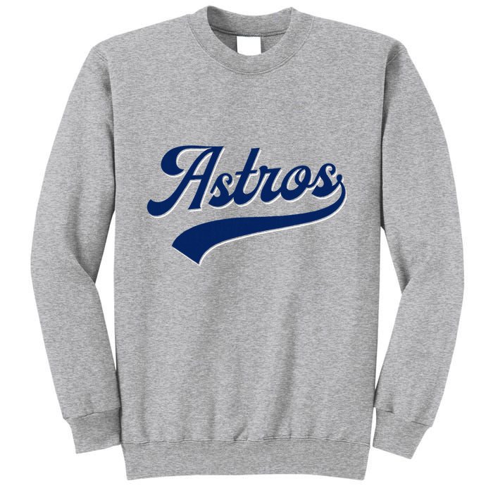 A.S.T.R.O.S. Retro Style 70s 80s First Name Tall Sweatshirt