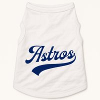 A.S.T.R.O.S. Retro Style 70s 80s First Name Doggie Tank