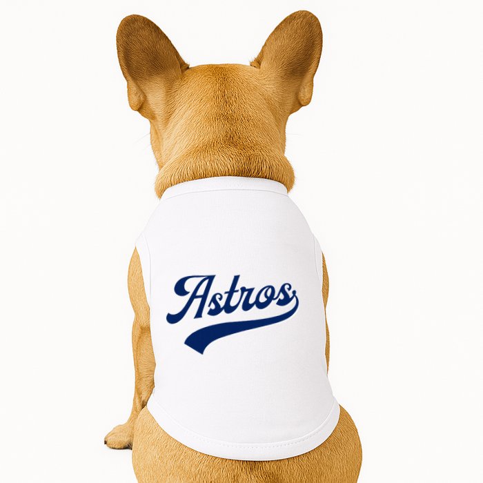 A.S.T.R.O.S. Retro Style 70s 80s First Name Doggie Tank
