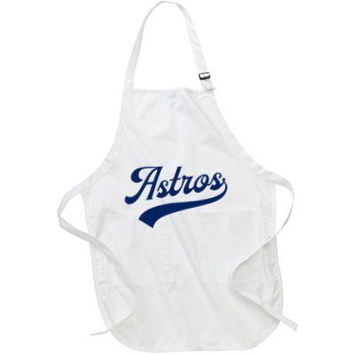 A.S.T.R.O.S. Retro Style 70s 80s First Name Apron