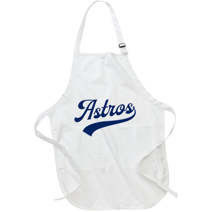 A.S.T.R.O.S. Retro Style 70s 80s First Name Apron